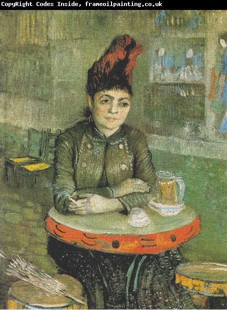 Vincent Van Gogh Agostina Segatori Sitting in the Cafe du Tambourin